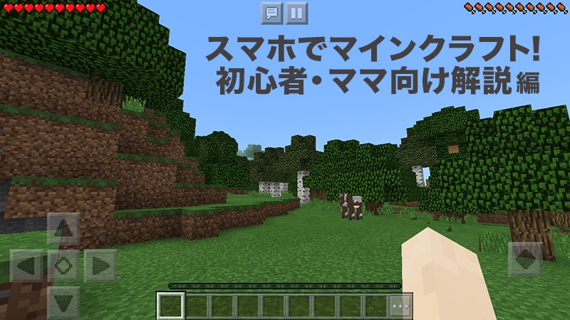 スマホでマインクラフト よくわかる初心者 ママ向け解説 Minecraft